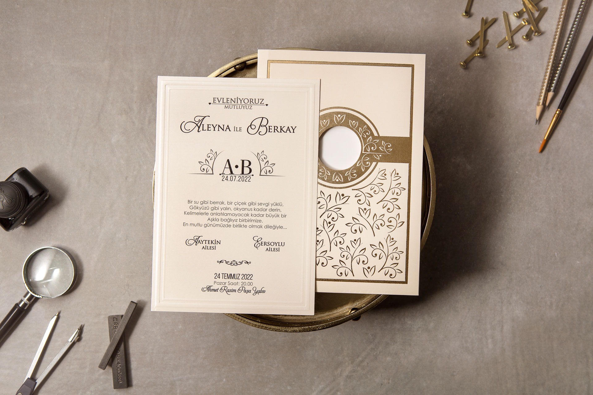 Wedding Davetiye     8390 - 4